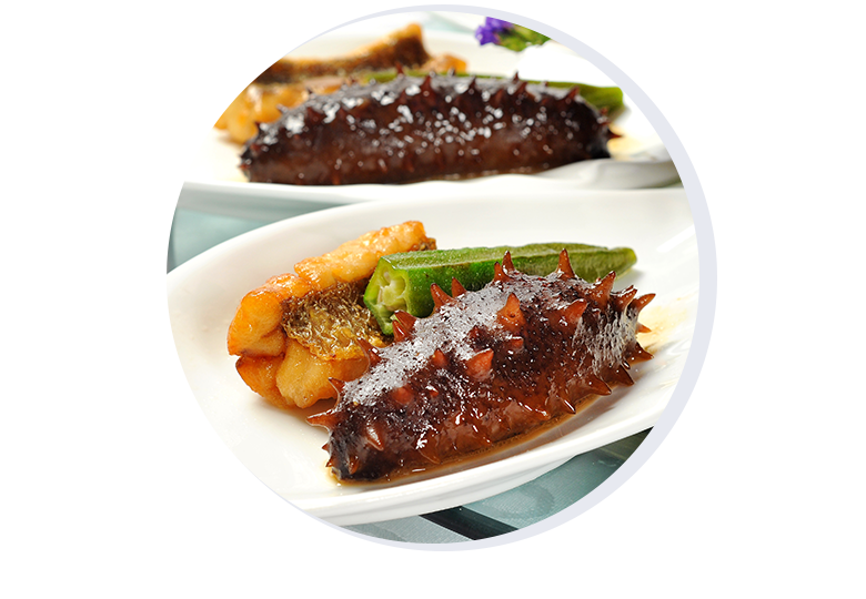 黃魚(yú)燒海參